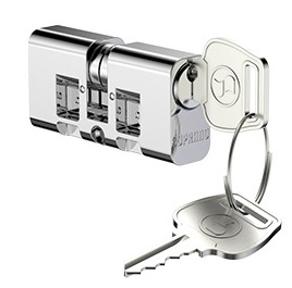 CILINDRO P/ FECHADURA SOPRANO 53MM EXT CR