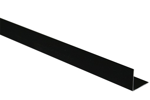 CANTONEIRA ALUM L 3/4" PRETA 3M