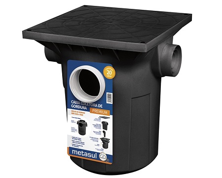 CAIXA GORDURA QUAD PREMIUM 20L