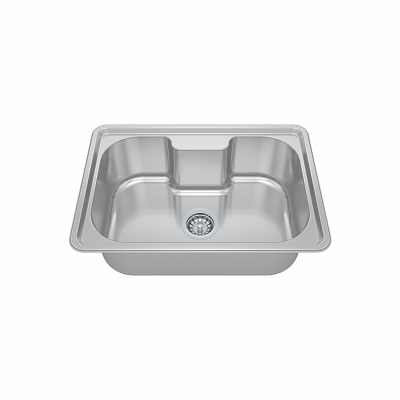 CUBA INOX PREMIUM 63 X 44CM 4.1/2" 200MM C/ VALV