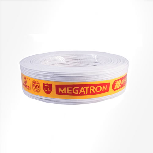 CABO PARALELO 2 X 1.0MM BRANCO RL C/ 100M