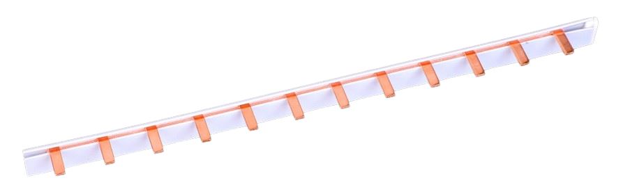 BARRAMENTO PENTE FASE 22CM 63A TRIPOLAR