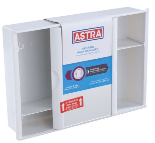 ARMARIO PLAST 28 X 40 X 9CM BR