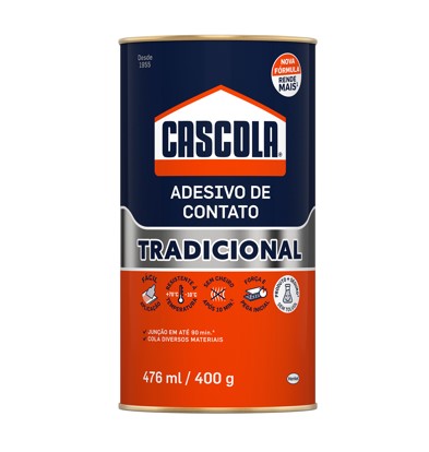 ADESIVO DE CONTATO TRADICIONAL CASCOLA 400G