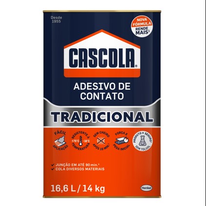 ADESIVO DE CONTATO TRADICIONAL CASCOLA 14KG