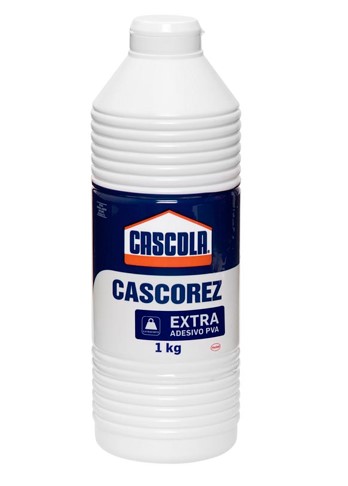 COLA BRANCA EXTRA CASCOREZ CASCOLA 1KG