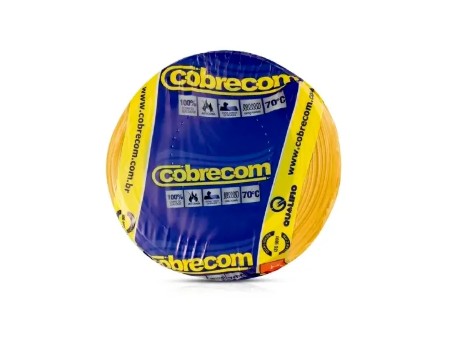 CABO FLEXIVEL  2.5MM AMARELO RL C/ 100M