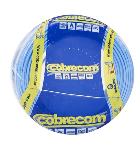 CABO FLEXIVEL  2.5MM AZUL RL C/ 100M