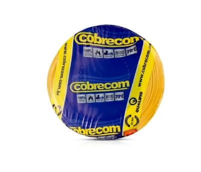 CABO FLEXIVEL  6.0MM AMARELO RL C/ 100M