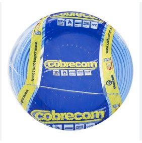 CABO FLEXIVEL  6.0MM AZUL RL C/ 100M