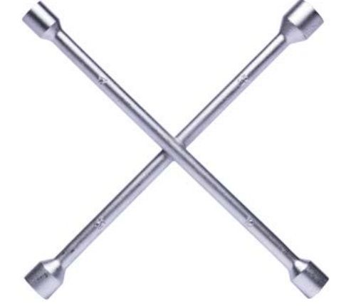 CHAVE RODA TIPO CRUZ 17 X 19 X 21 X 23MM