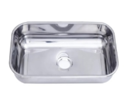 CUBA INOX N3 40 X 34 X 17CM POL S/ VALV