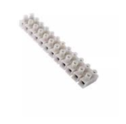 CONECTOR BARRA TRANSLUCIDO 16MM PCT C/ 10UN