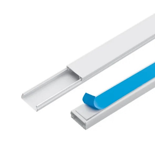 CANALETA PVC ADES S/ DIV 20 X 10 X 2000MM BR