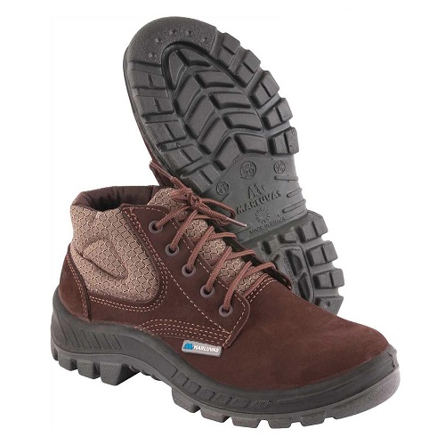 BOTINA SEG NUBUCK BICO PVC N° 44 CAFE
