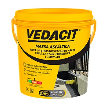 VEDACIT MASSA ASFALTICA 3.9KG