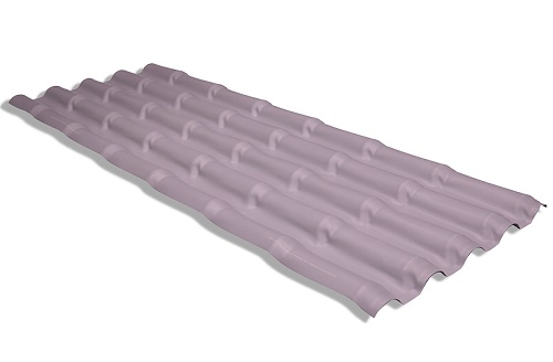 TELHA PVC COLONIAL 230 X 86CM CONCRETO