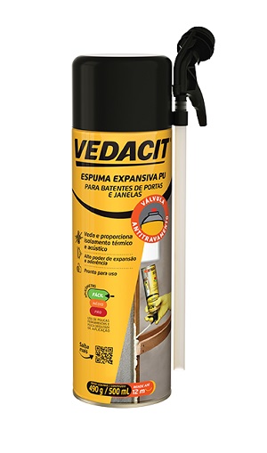 ESPUMA EXPANSIVA VEDACIT 500ML
