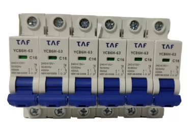 DISJ 16A 1P 4.5K DIN TAF