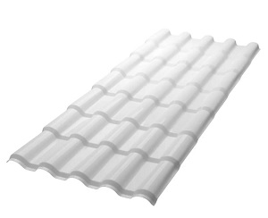 TELHA PVC COLONIAL 230 X 86CM TRANSLUCIDA