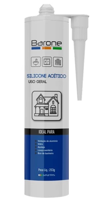 SILICONE ACETICO 253G PRETO