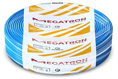 CABO FLEXIVEL  1.5MM AZUL RL C/ 100M