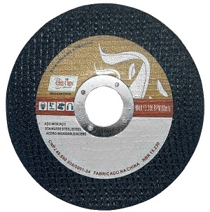 DISCO CORTE EXTRA FINO INOX 4.1/2" X 1.0MM X 7/8"