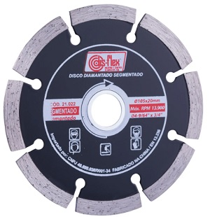 DISCO DIAM SEGM 105 X 20MM