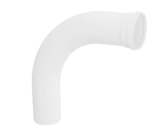 CURVA ESG LONGA 90° 75MM