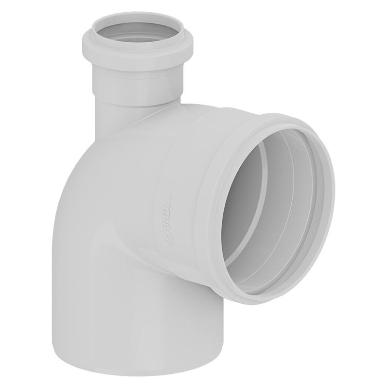 JOELHO ESG 90° 100 X 50MM C/ VISITA