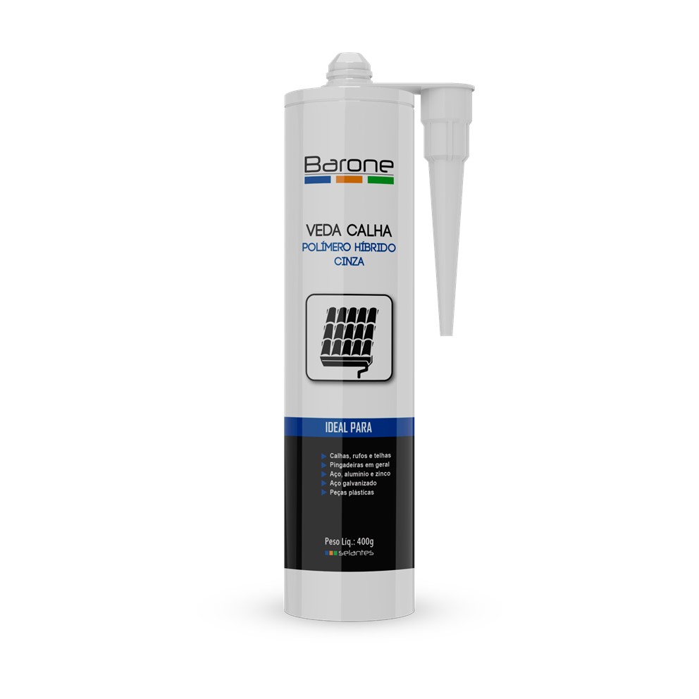 VEDA CALHA 360G CINZA