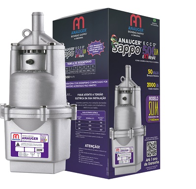 BOMBA SUBMERSA SAPPO ECCO SLIM 300W
