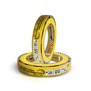 FITA CREPE AUTOMOTIVA A128RA 48MM X 40M AM