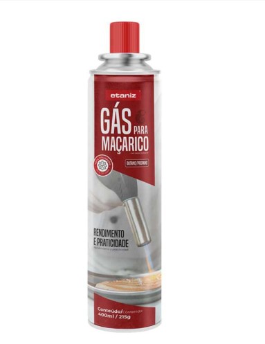 GAS P/ MACARICO ETANIZ 400ML