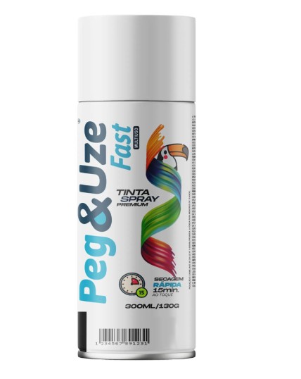 TINTA SPRAY UG PEG & UZE BRANCO FOSCO 300ML