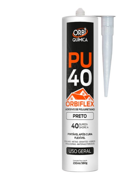 SELANTE PU 40 USO GERAL 380G PRETO