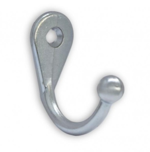 GANCHO CABIDE METAL SIMPLES GD CRT C/ 4UN CR