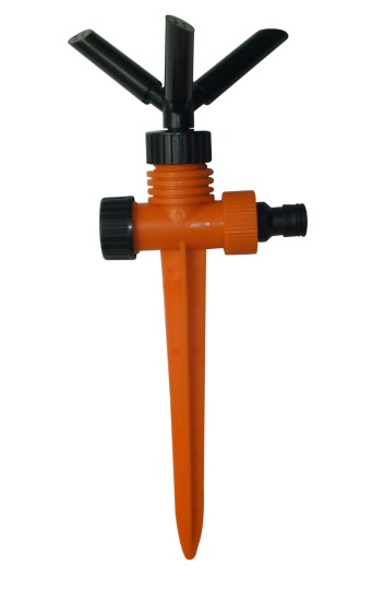 IRRIGADOR PLAST GIRATORIO ESPIGA 1/2"