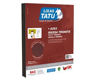 LIXA MASSA E MADEIRA TRIONITE GR 150 PCT C/ 50 UN