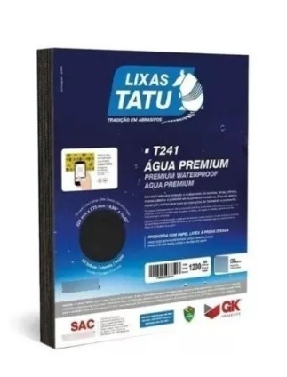 LIXA D'AGUA PREMIUM GR 240 PCT C/ 50 UN