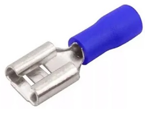 TERM PRE ISOL FEMEA 1.5 - 2.5MM AZ PCT C/ 100UN