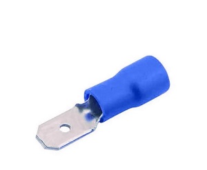 TERM PRE ISOL MACHO 1.5 - 2.5MM AZ PCT C/ 100UN