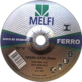 DISCO DESBASTE 7" X 6.0MM X 7/8"