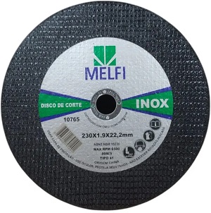 DISCO CORTE INOX 9" X 1.9MM X 7/8"