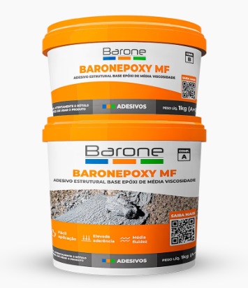 ADESIVO EPOXI BARONEPOXY MF 1KG (A+B)