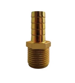 ESPIGAO METAL ROSCA MACHO BSP 3/8 X 3/8"
