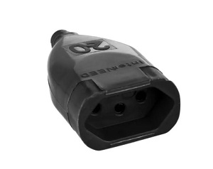PLUG FEMEA TITA 2P+T 20A 250V PT PCT C/ 10UN