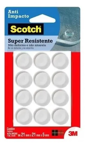 ANTI IMPACTO SCOTCH RED TAM "GG" CRT C/ 12UN