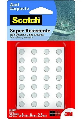 ANTI IMPACTO SCOTCH RED TAM "PP" CRT C/ 28UN
