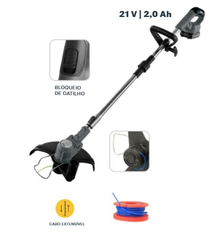 APARADOR DE GRAMA 21V